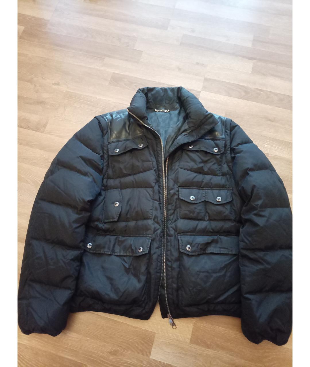 LOUIS VUITTON Черная полиэстеровая куртка, фото 5