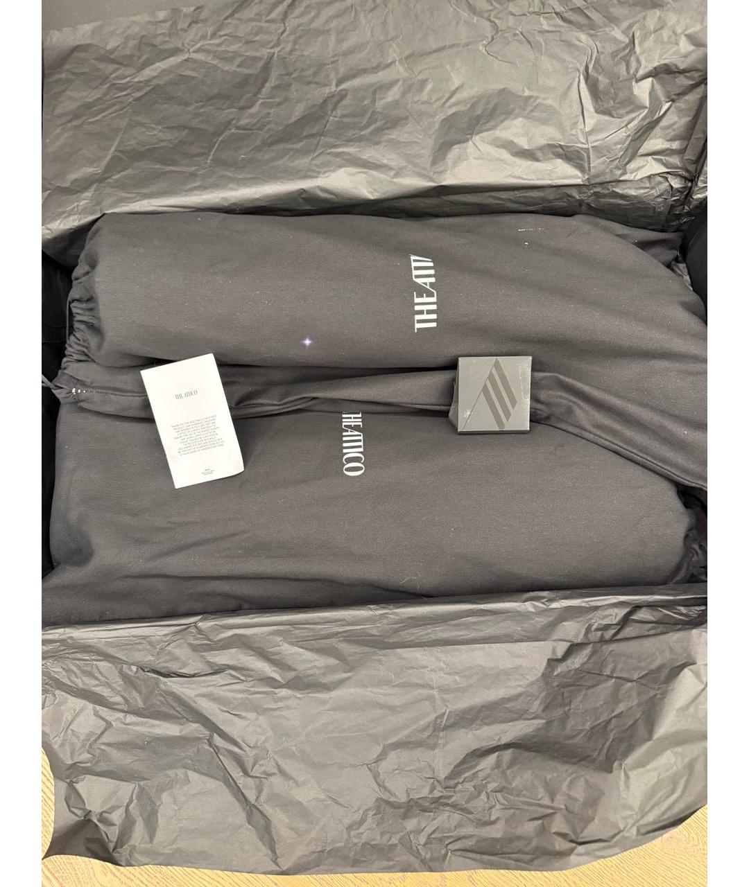 THE ATTICO Черные кожаные сапоги, фото 7