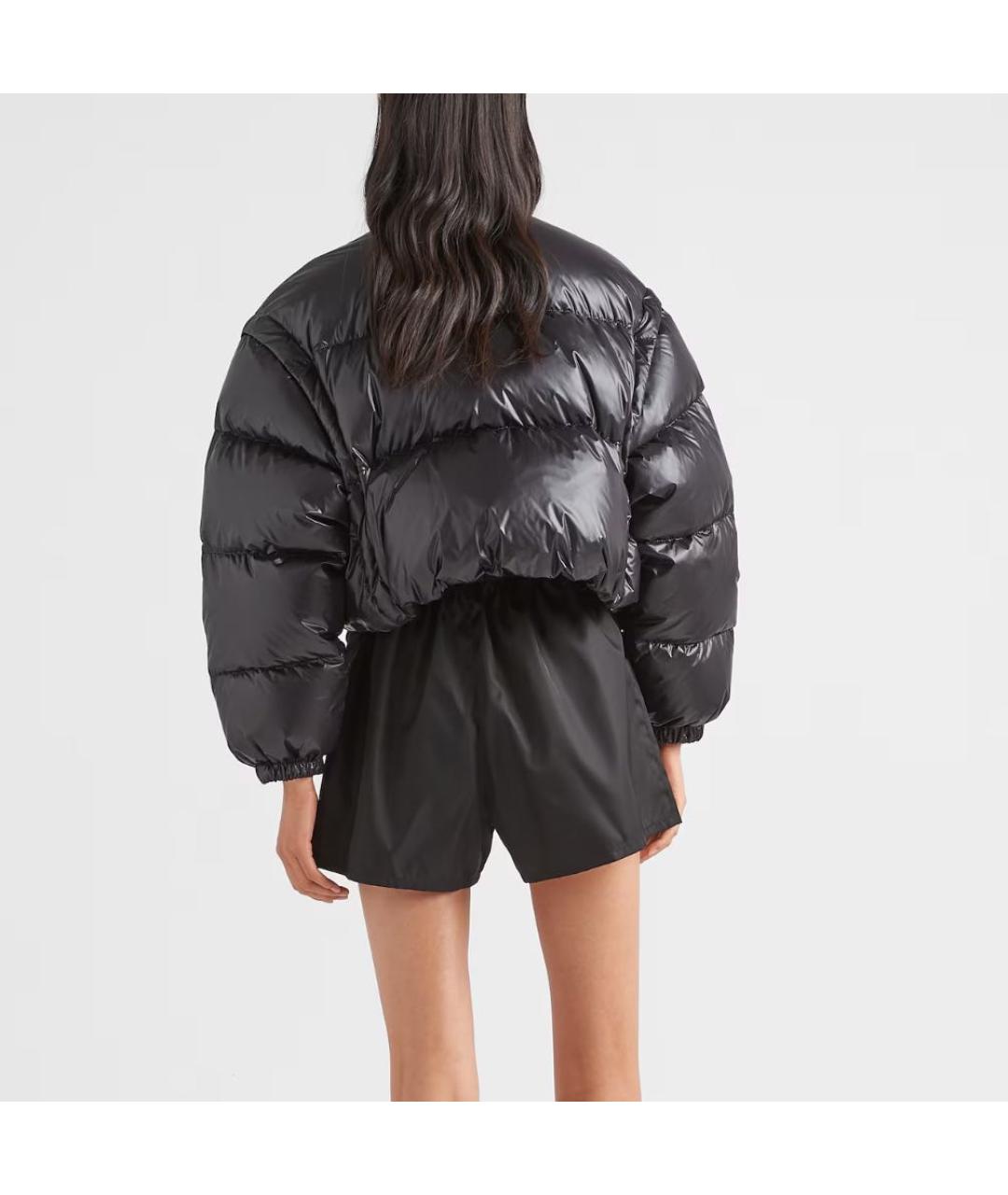 PRADA Черный пуховик, фото 4