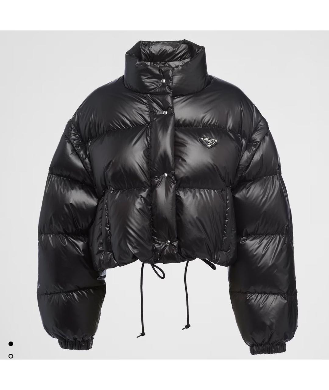 PRADA Черный пуховик, фото 5