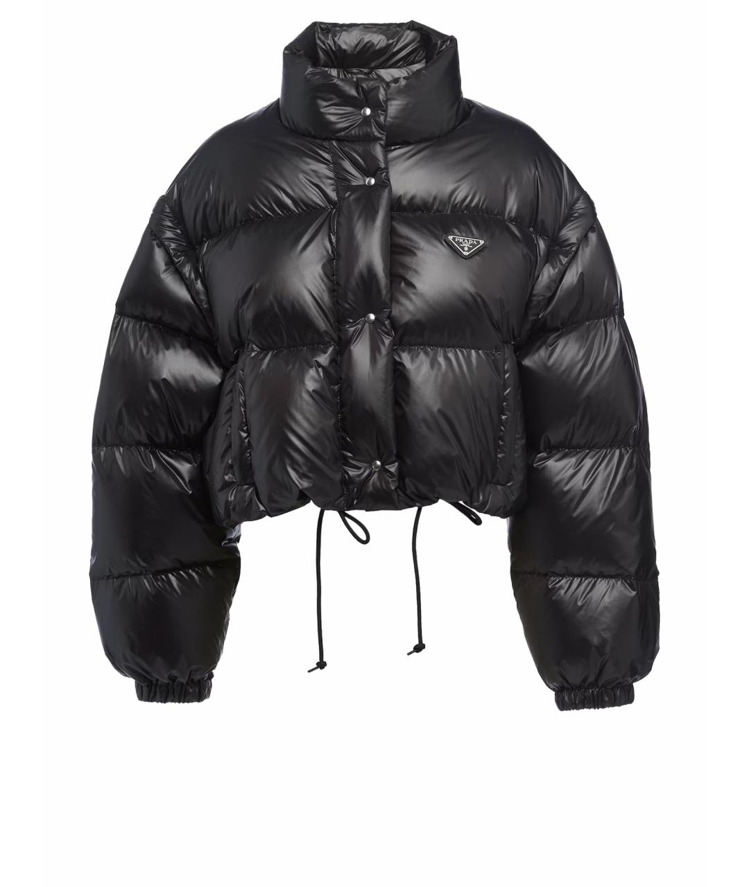 PRADA Черный пуховик, фото 1