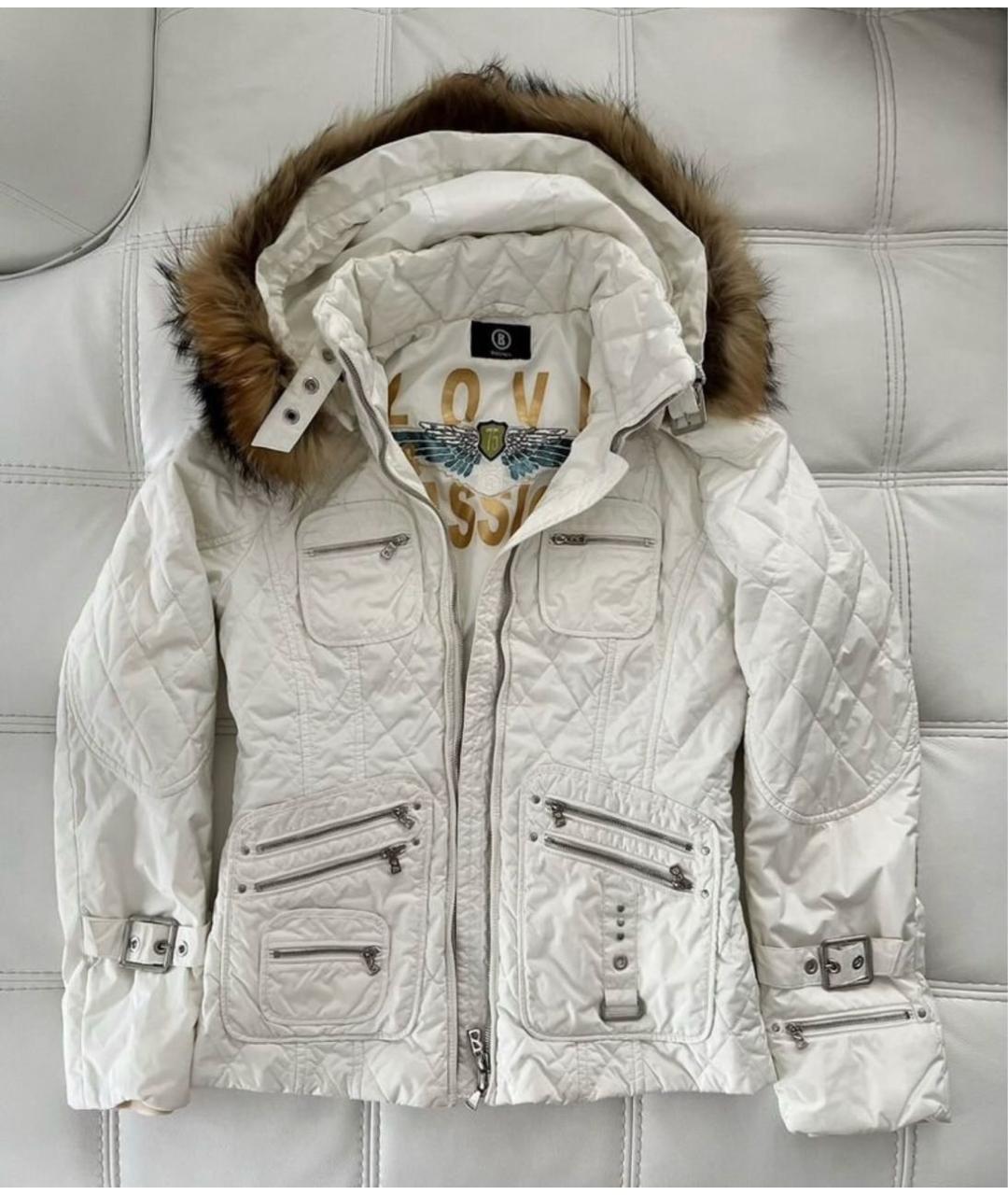 BOGNER Белая синтетическая куртка, фото 7