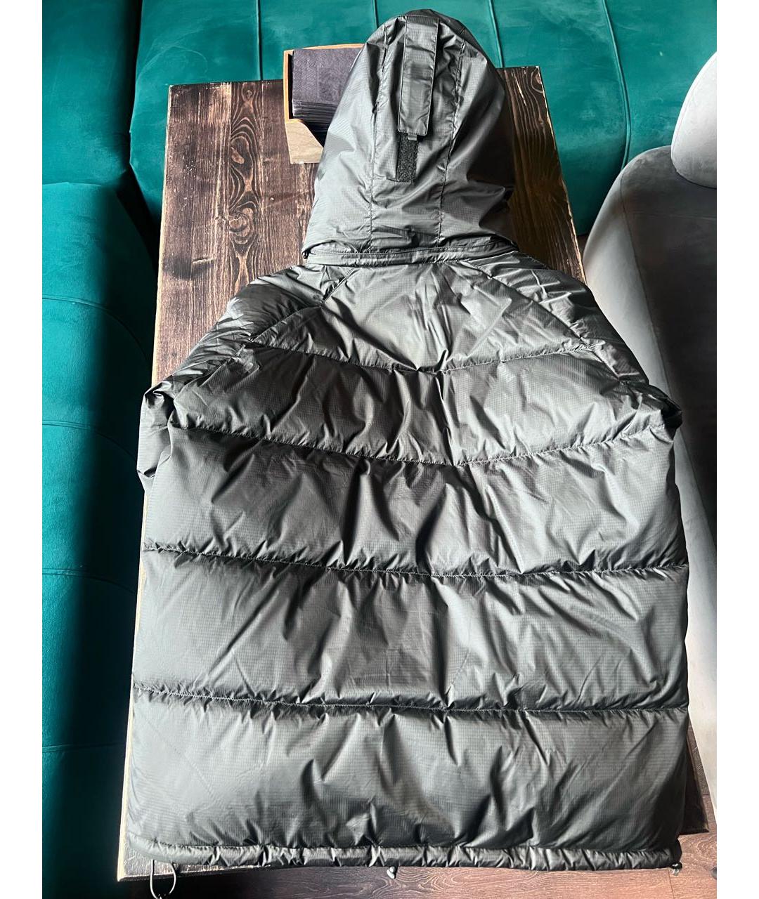 CANADA GOOSE Черный полиэстеровый пуховик, фото 2