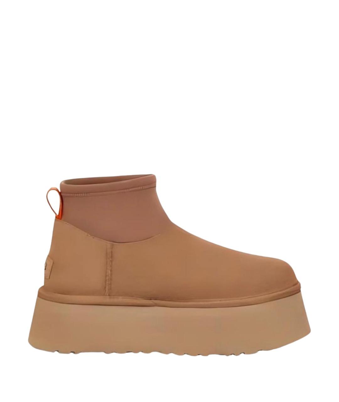 UGG AUSTRALIA Бежевые замшевые ботинки, фото 1