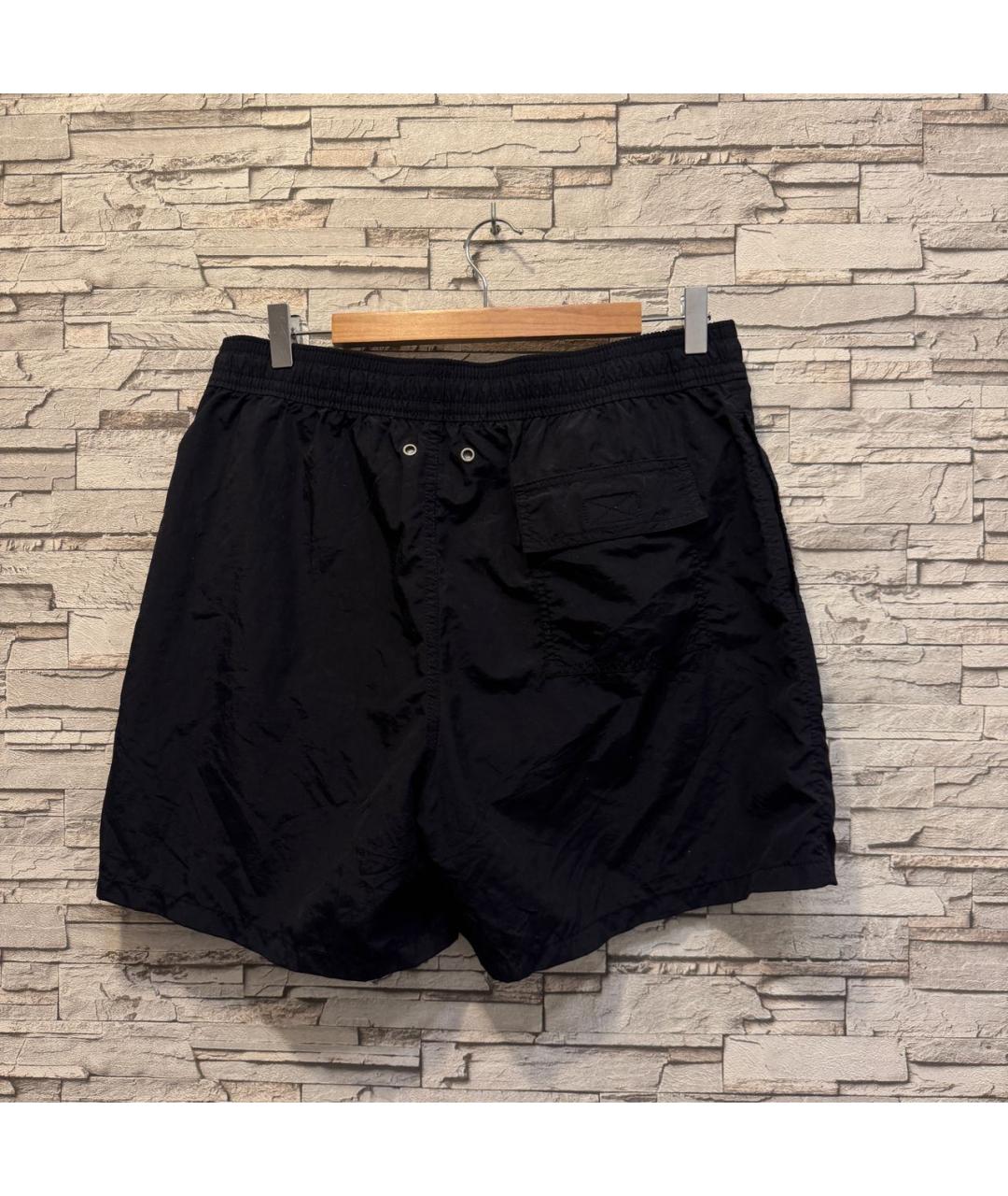 POLO RALPH LAUREN Черные полиэстеровые шорты, фото 2