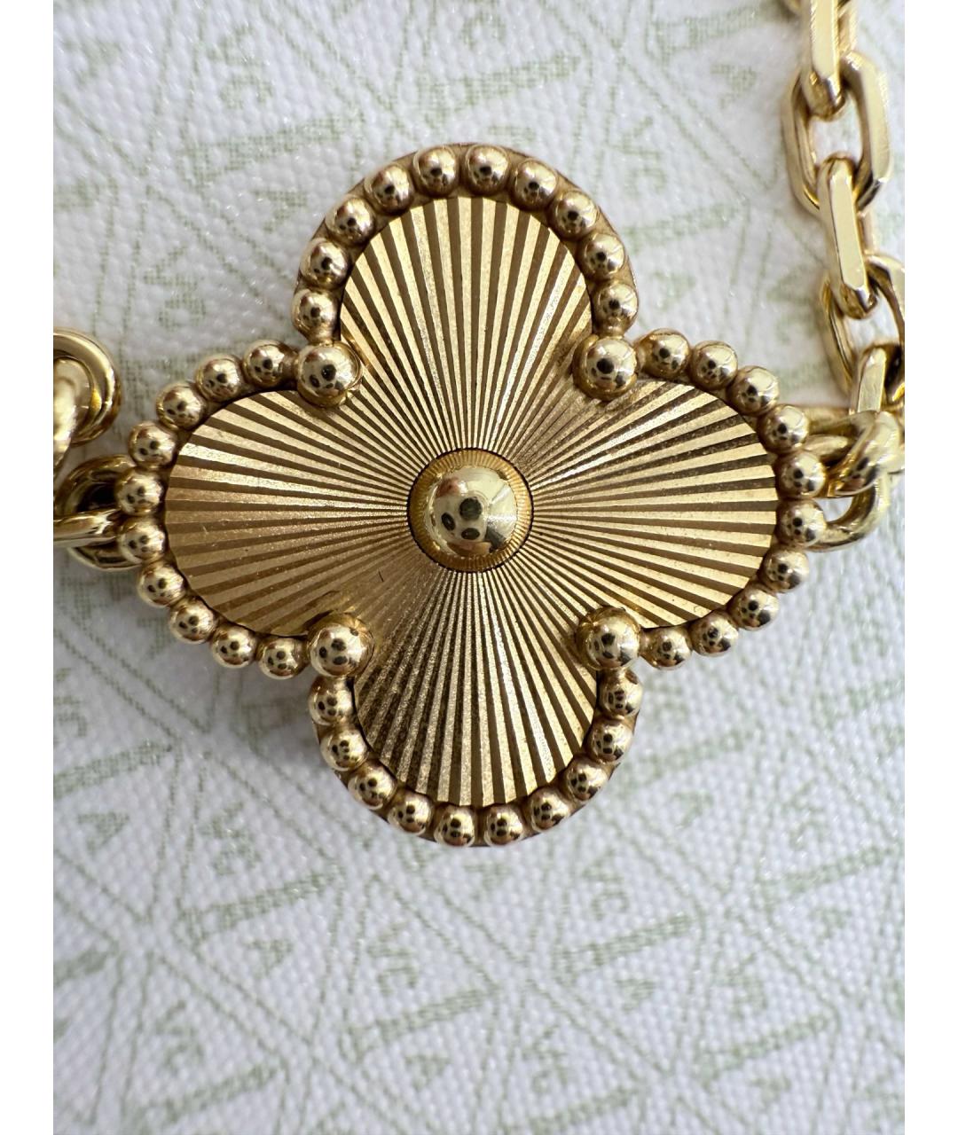 VAN CLEEF & ARPELS Золотой браслет из желтого золота, фото 7