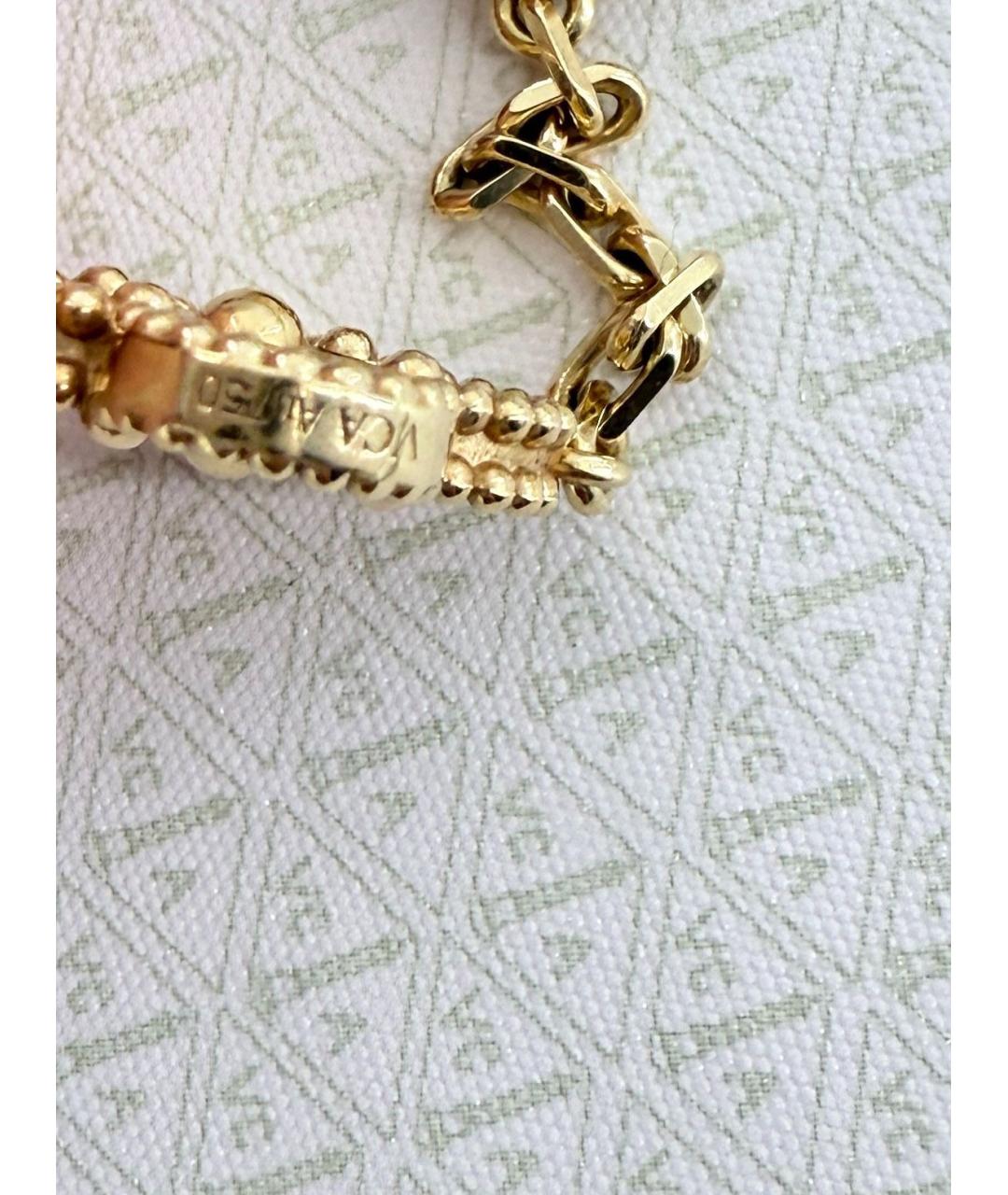 VAN CLEEF & ARPELS Золотой браслет из желтого золота, фото 9