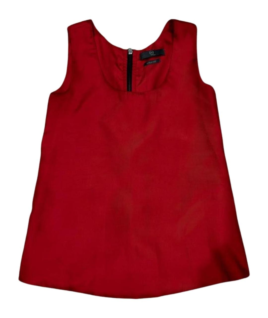 MCQ ALEXANDER MCQUEEN Красная майка, фото 1