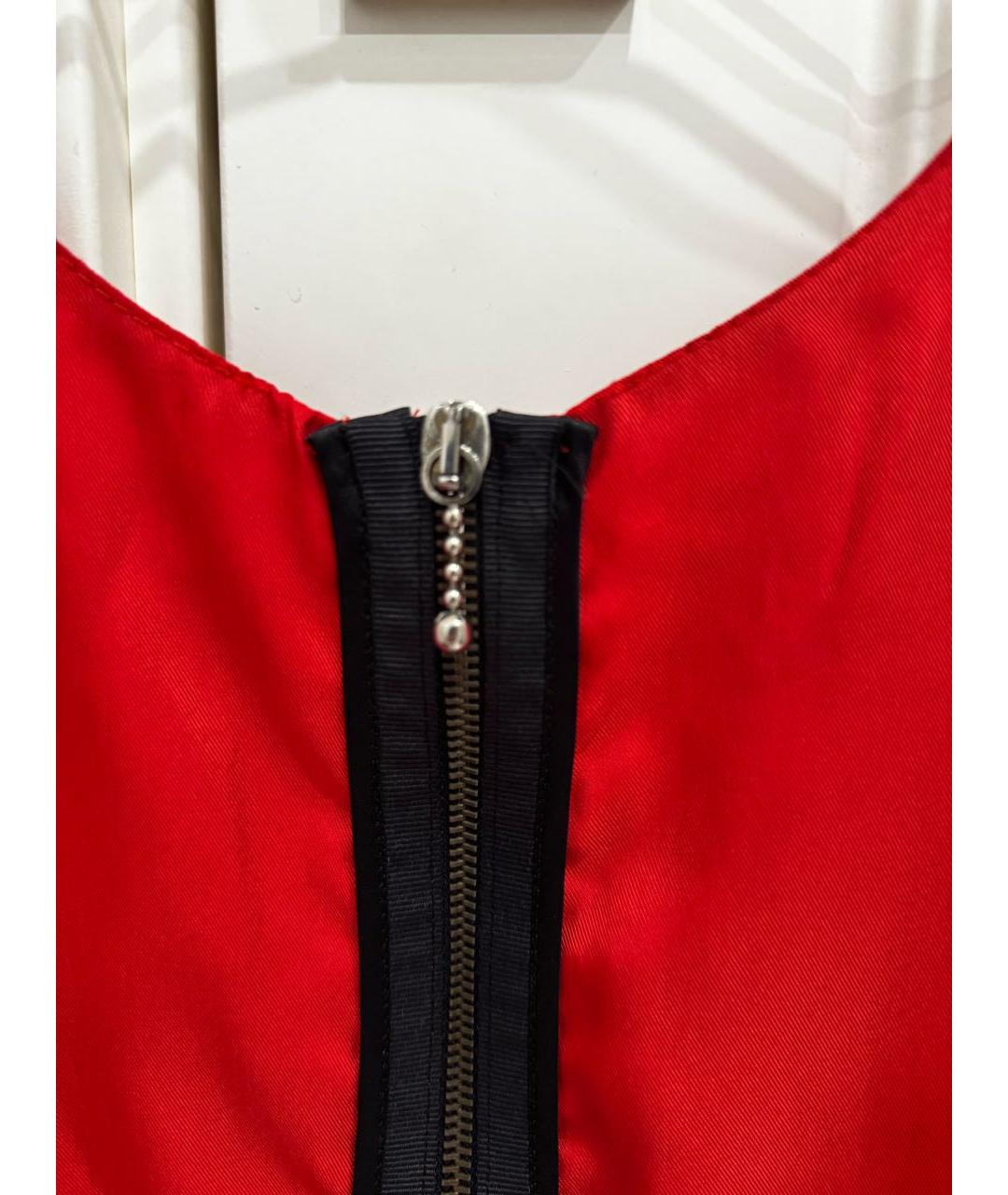 MCQ ALEXANDER MCQUEEN Красная майка, фото 4