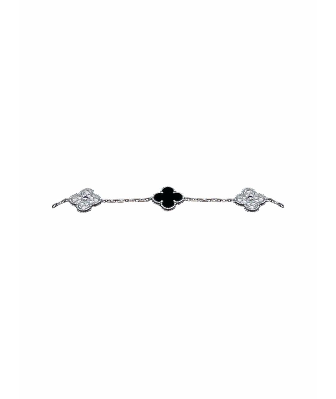 VAN CLEEF & ARPELS Серебрянный браслет из белого золота, фото 1