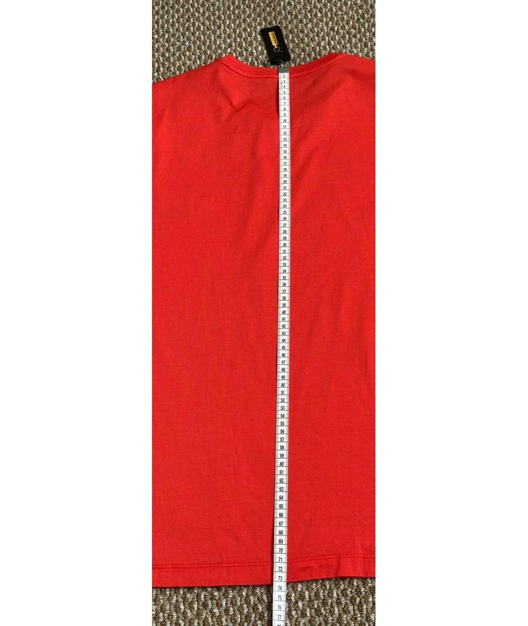 ZILLI Красная хлопковая футболка, фото 8