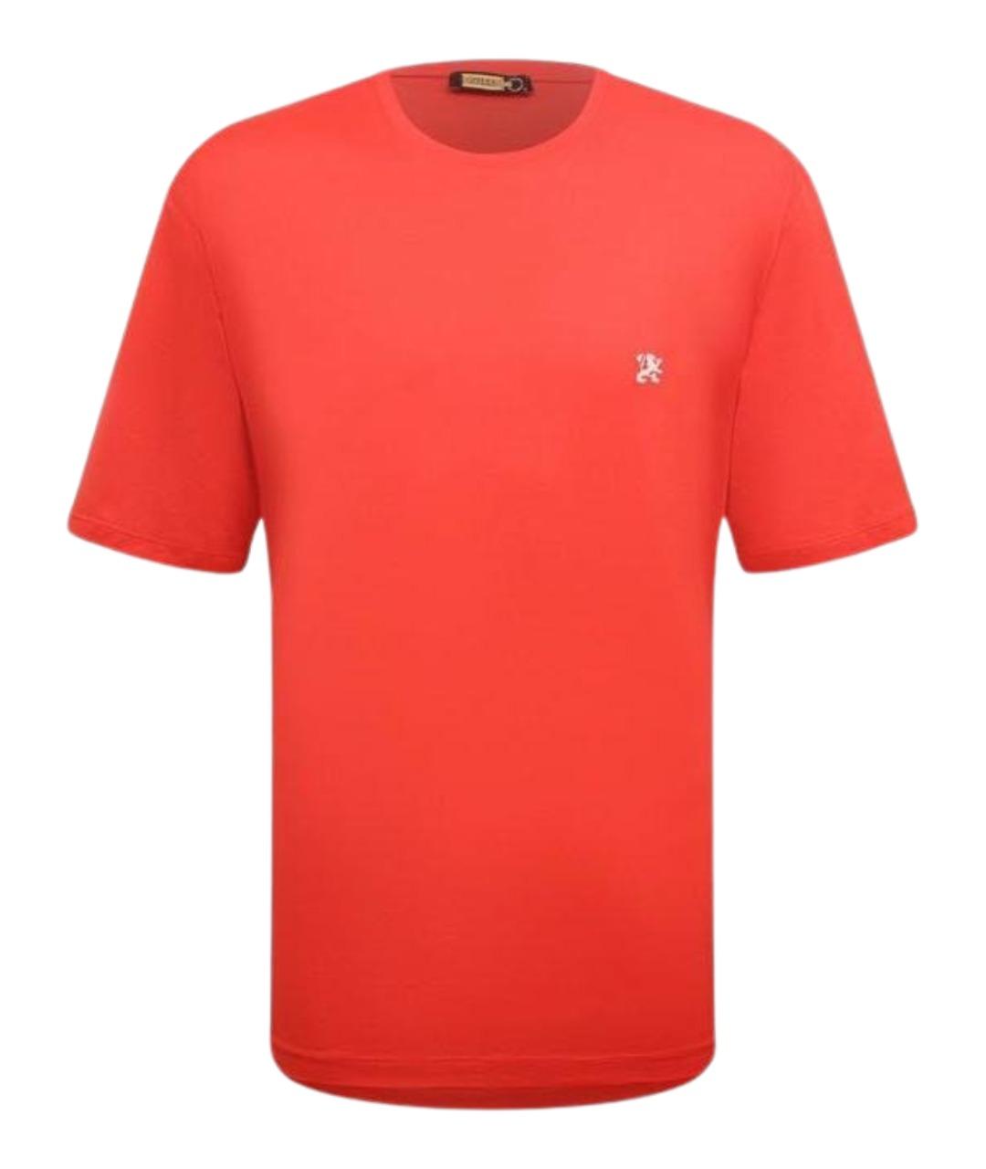 ZILLI Красная хлопковая футболка, фото 1