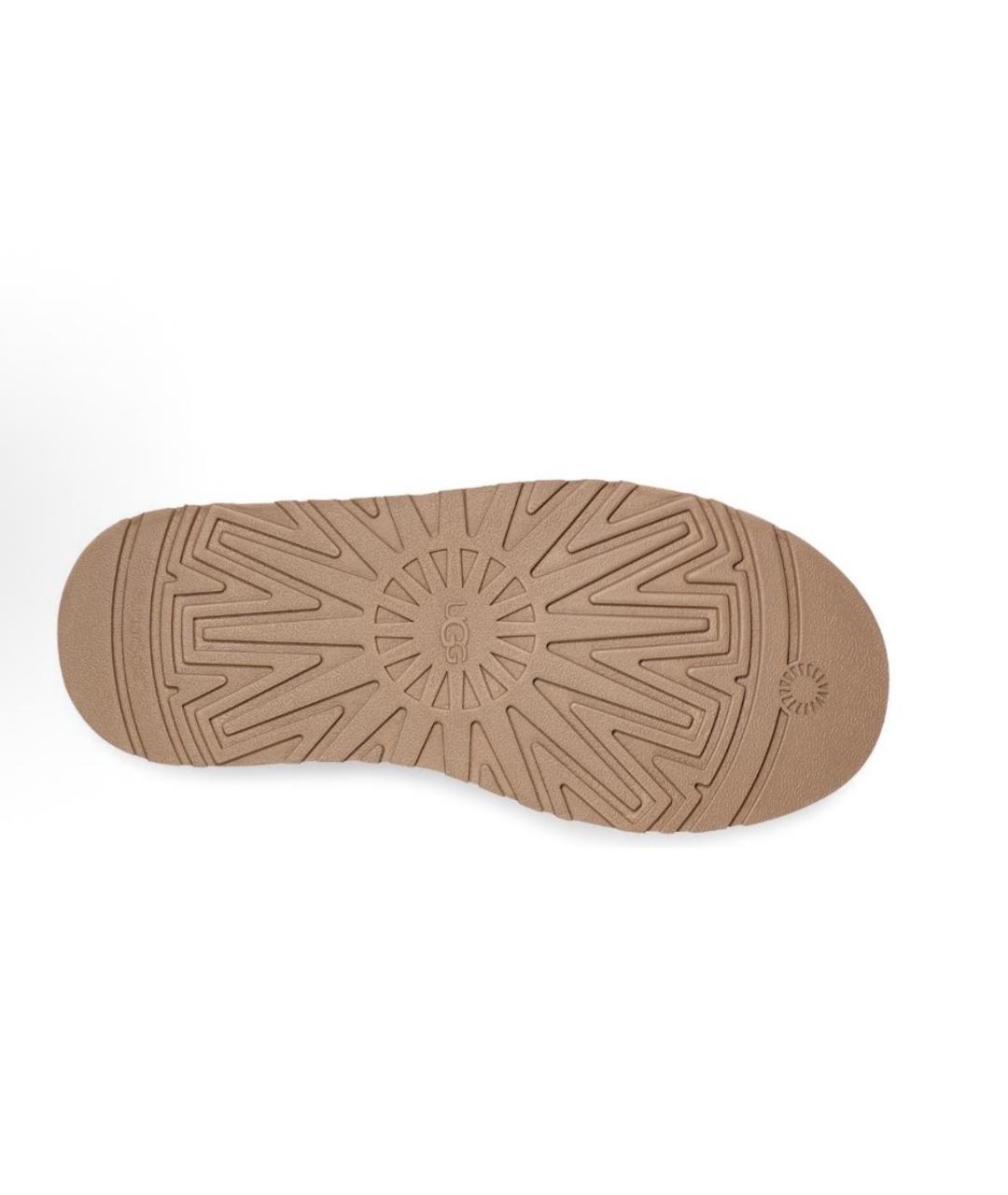 UGG AUSTRALIA Коричневые замшевые ботинки, фото 3