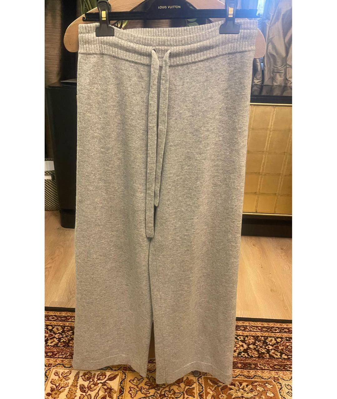 Eres Серый шерстяной костюм с брюками, фото 7