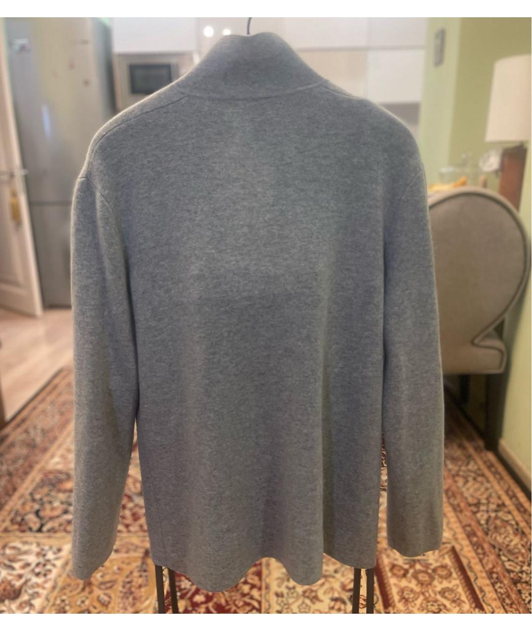 Eres Серый шерстяной костюм с брюками, фото 3