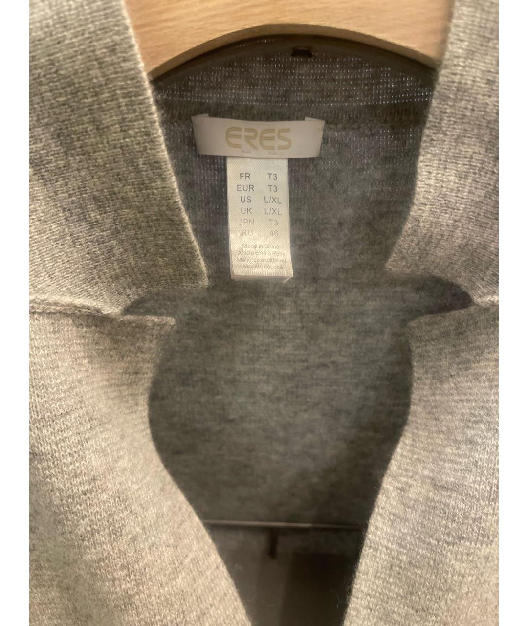 Eres Серый шерстяной костюм с брюками, фото 4