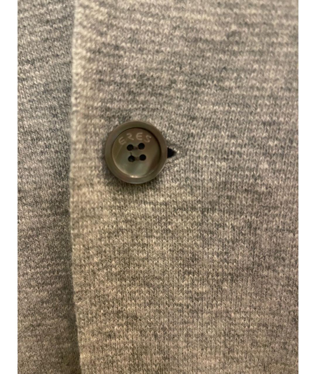 Eres Серый шерстяной костюм с брюками, фото 5
