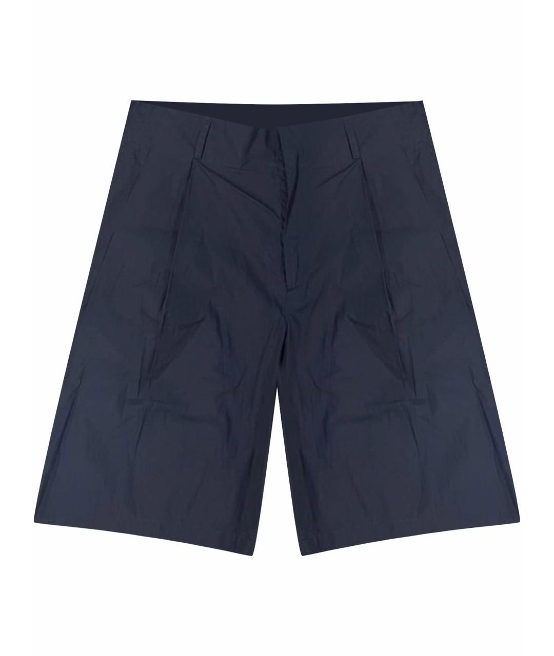 MONCLER Черные хлопковые шорты, фото 1