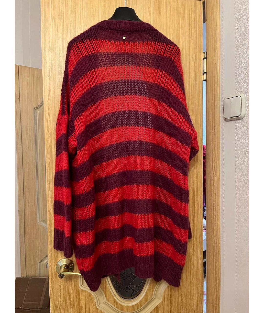 TWIN-SET Розовый полиамидовый кардиган, фото 2