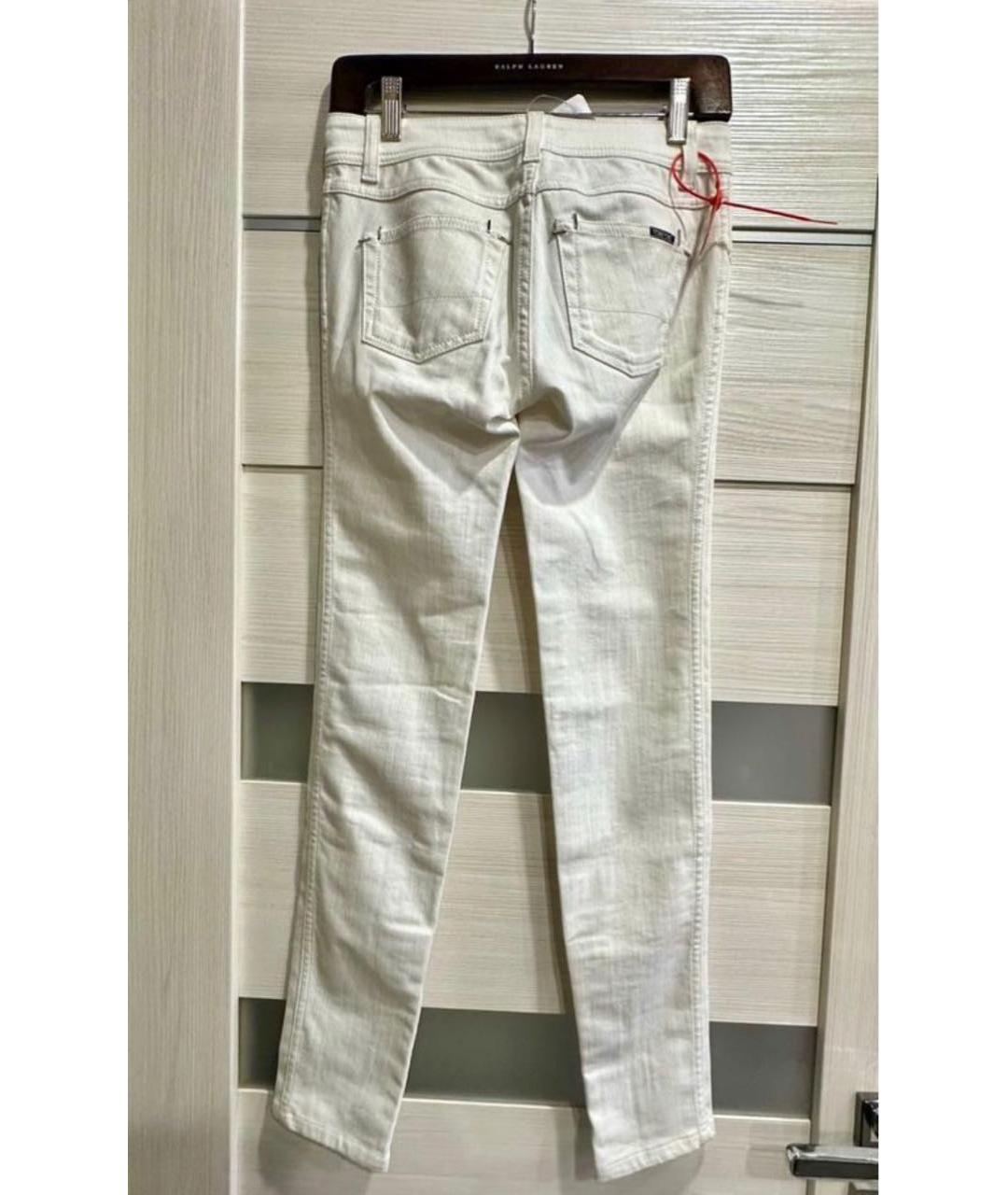 TOM FORD Белые хлопковые джинсы слим, фото 3