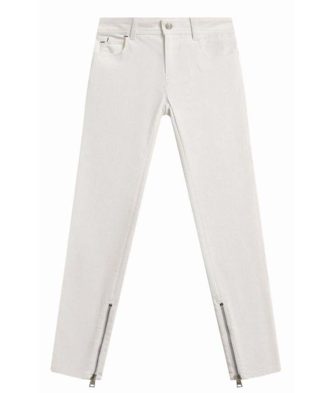 TOM FORD Белые хлопковые джинсы слим, фото 1