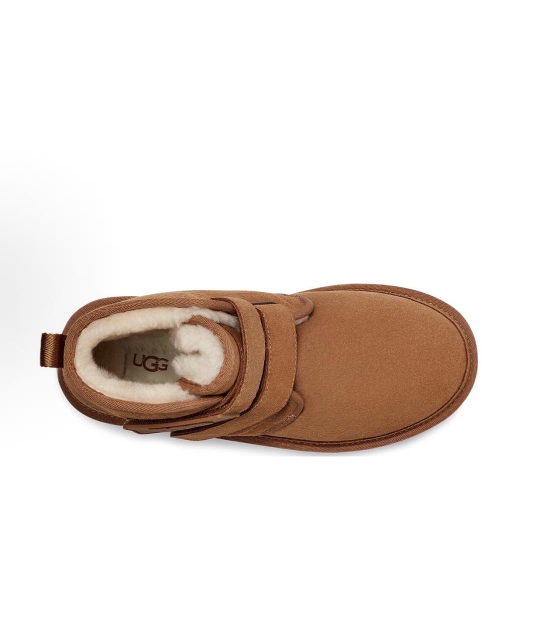 UGG AUSTRALIA Коричневые замшевые ботинки, фото 2