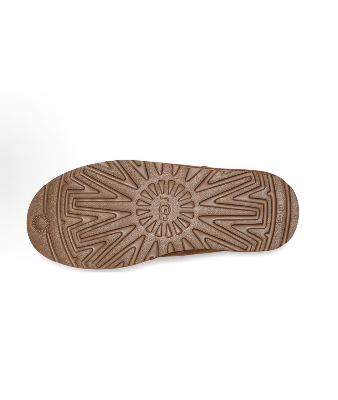 UGG AUSTRALIA Коричневые замшевые ботинки, фото 3