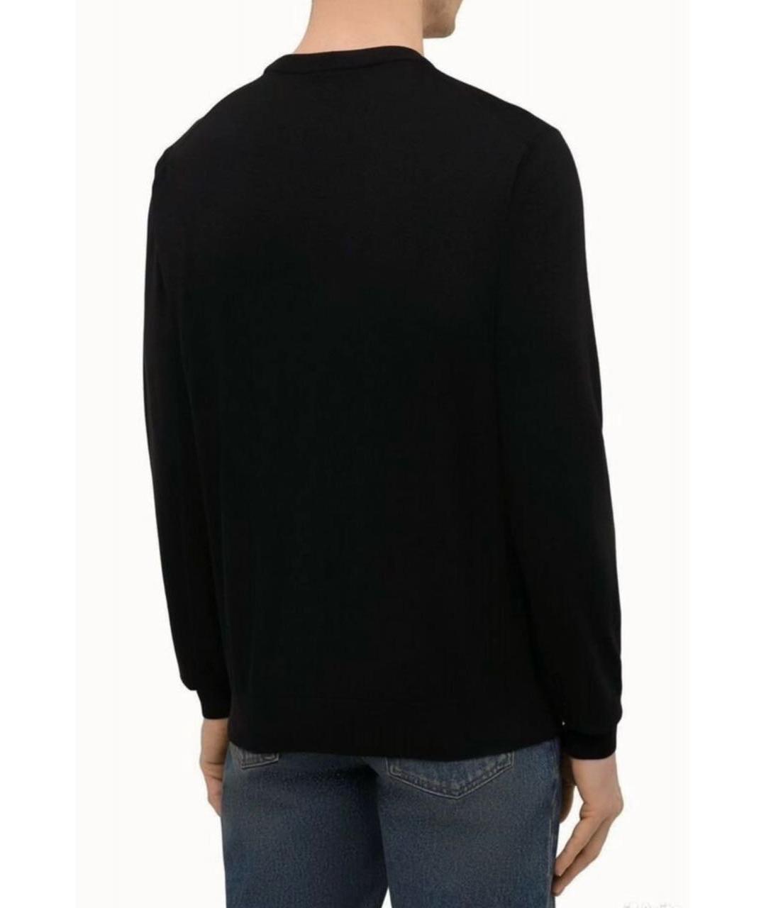 BERLUTI Черный шерстяной джемпер / свитер, фото 3