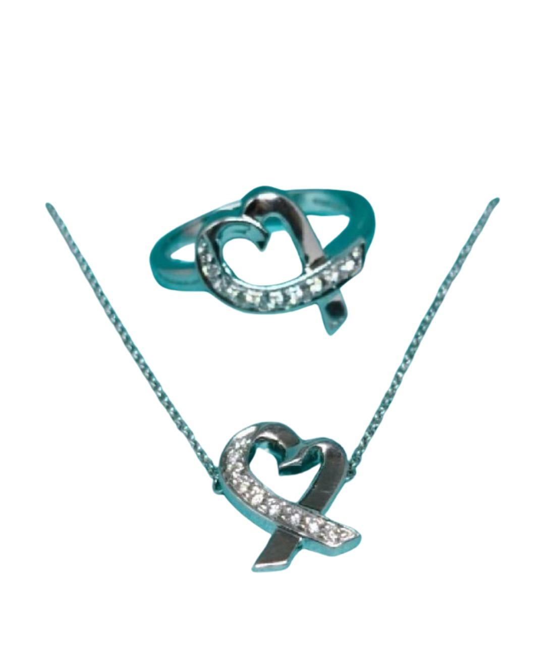 TIFFANY&CO Белый комплект из белого золота, фото 1