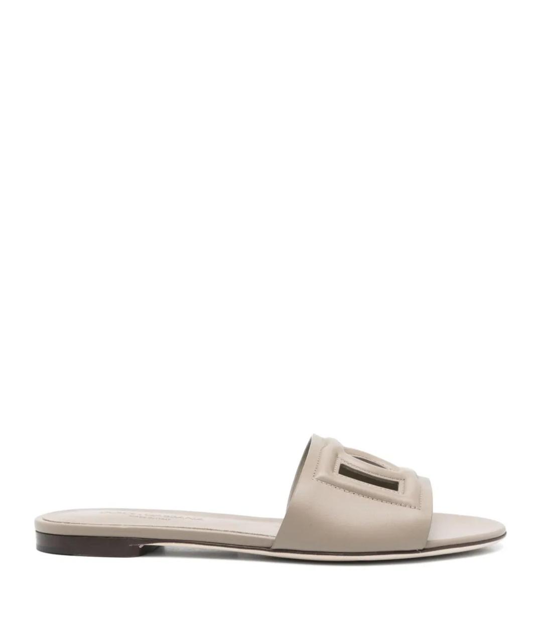 DOLCE&GABBANA Кожаные сандалии, фото 1