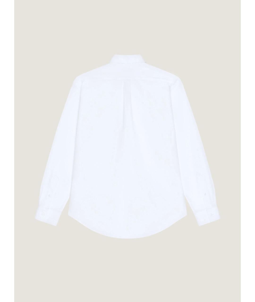 GIVENCHY Белая хлопковая кэжуал рубашка, фото 4