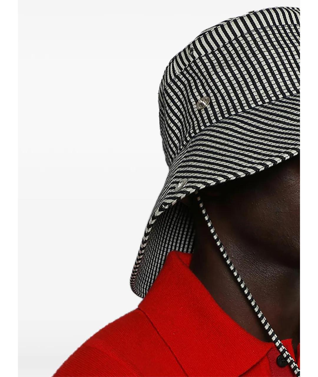 JACQUEMUS Серая синтетическая кепка/бейсболка, фото 4