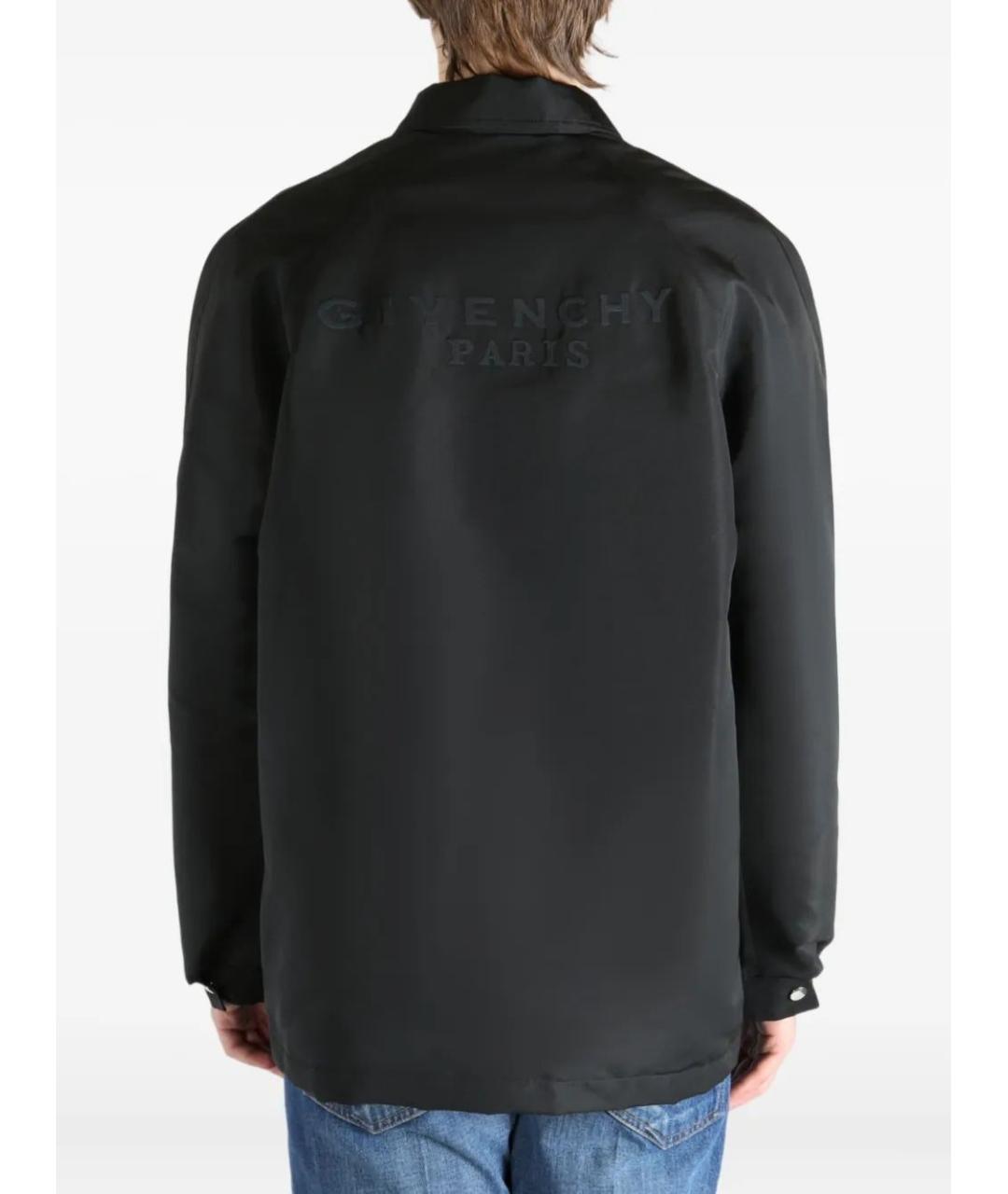 GIVENCHY Черная полиэстеровая куртка, фото 5