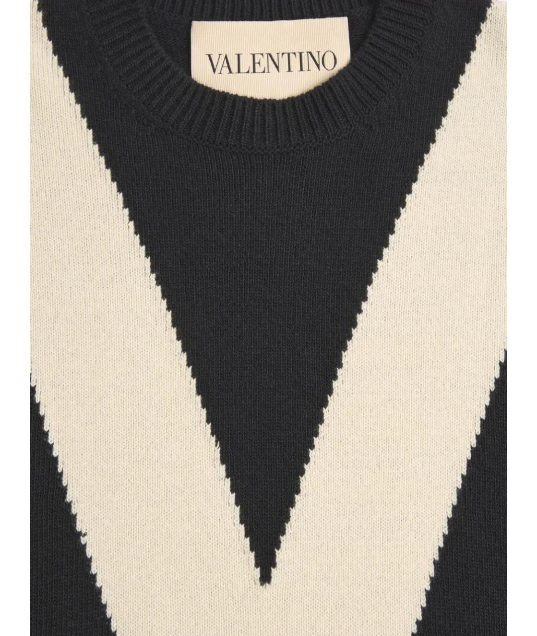 VALENTINO Черный джемпер / свитер, фото 5