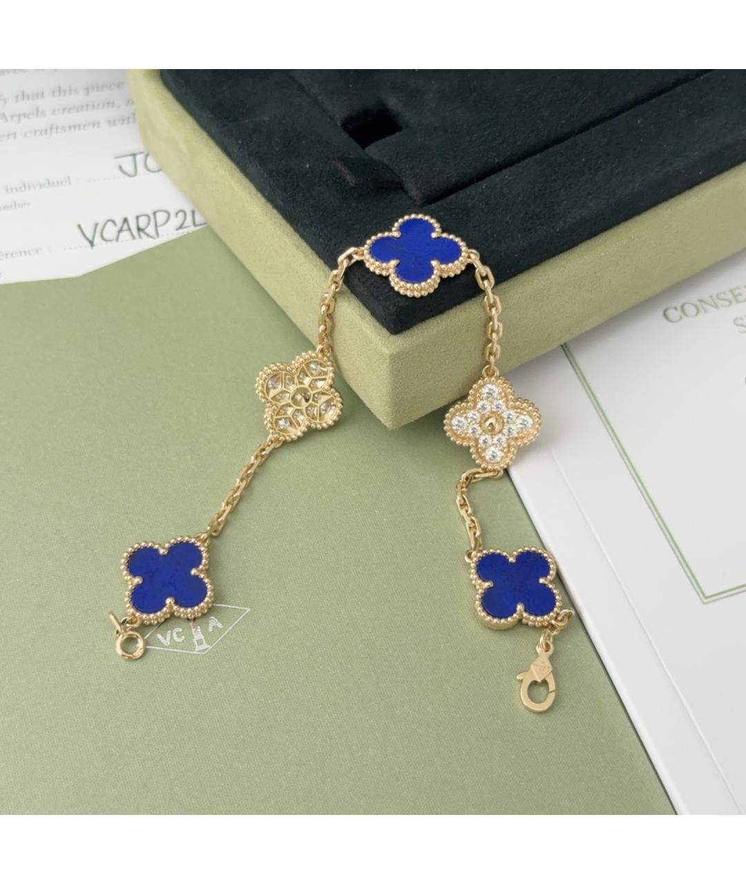 VAN CLEEF & ARPELS Золотой браслет из розового золота, фото 7