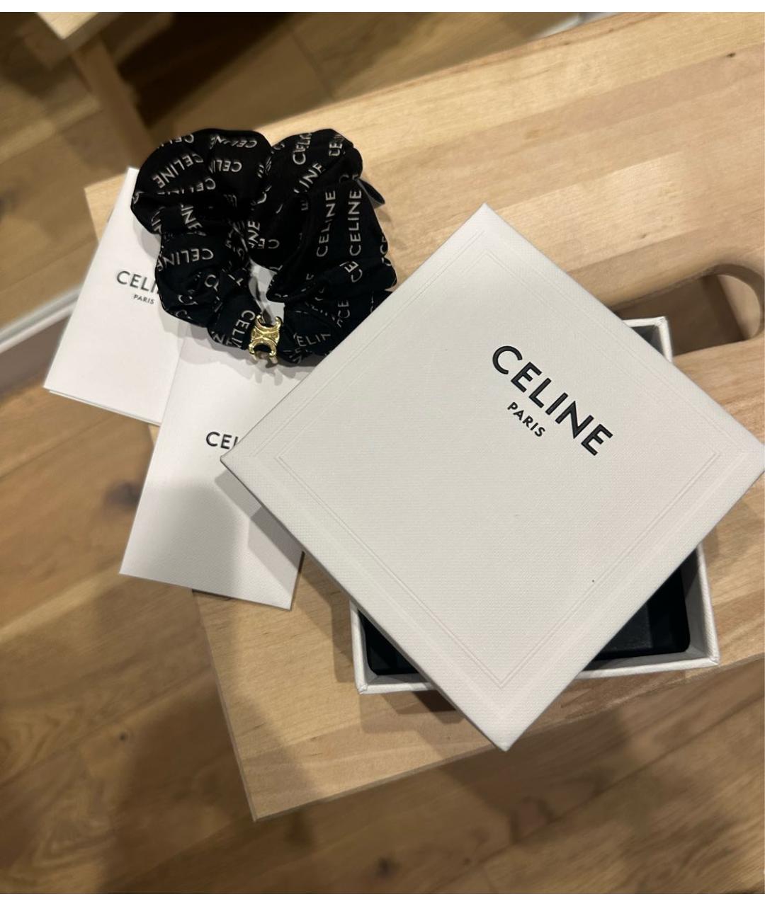 CELINE Черная резинка, фото 8