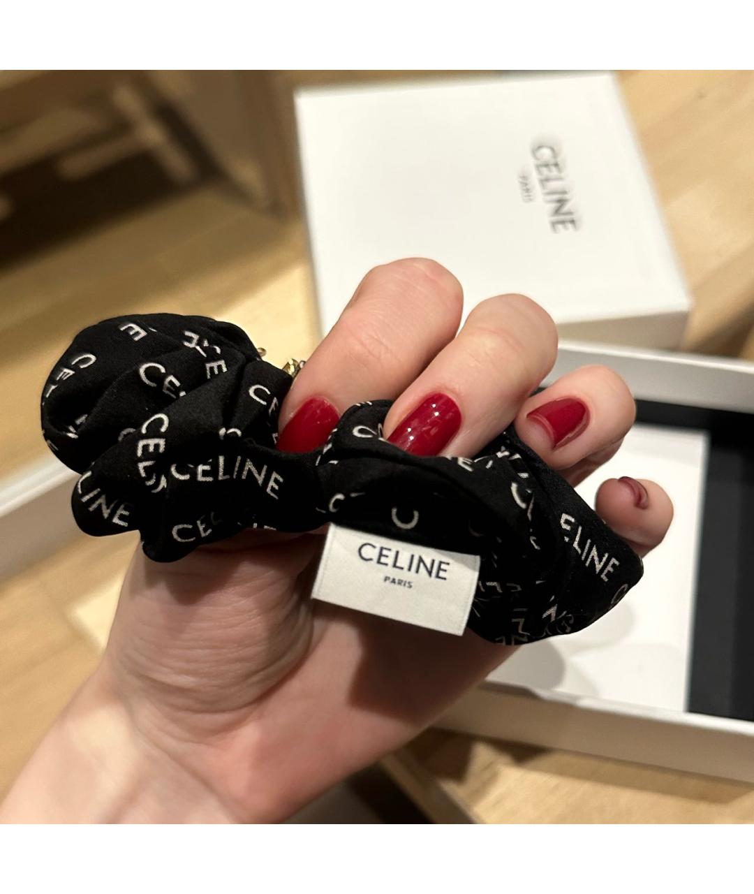 CELINE Черная резинка, фото 6