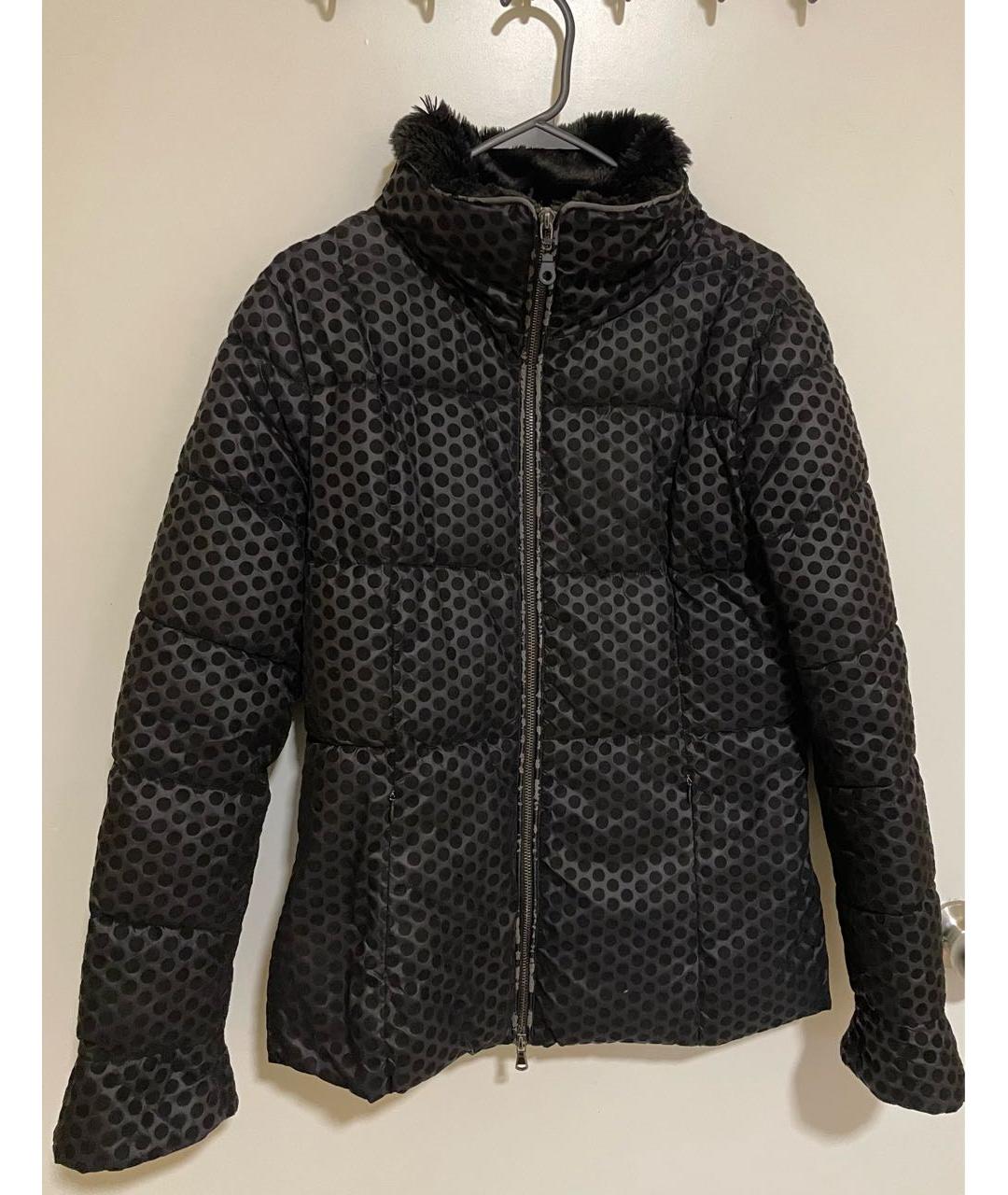 ARMANI JEANS Черная полиэстеровая куртка, фото 9