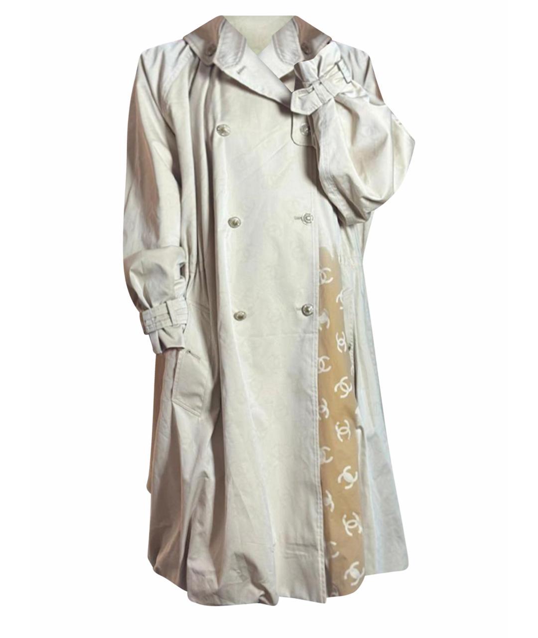 CHANEL Бежевый тренч/плащ, фото 1