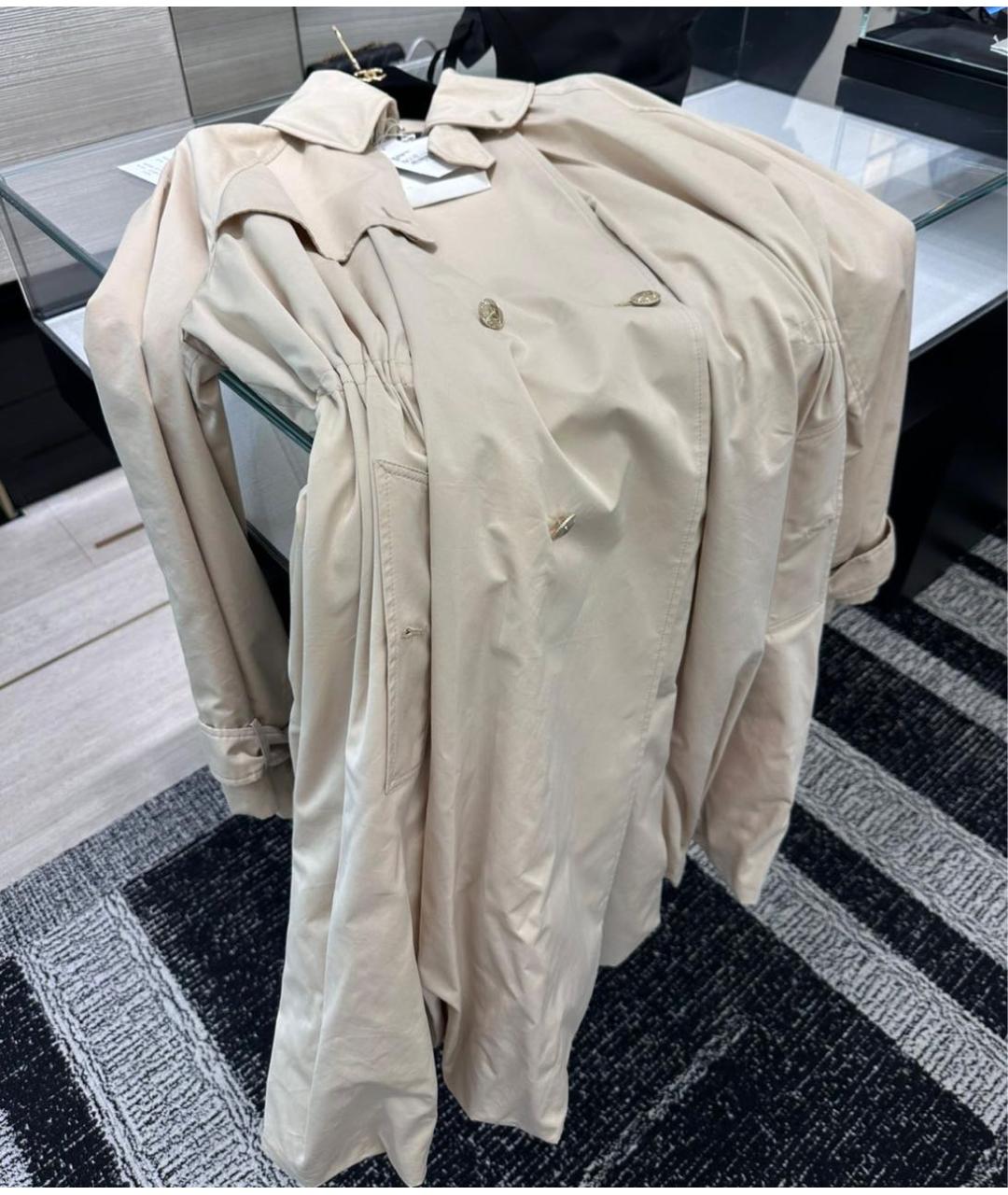 CHANEL Бежевый тренч/плащ, фото 3