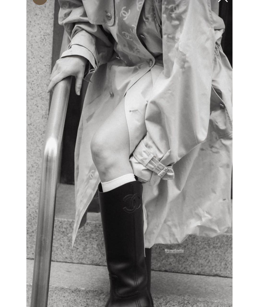 CHANEL Бежевый тренч/плащ, фото 4