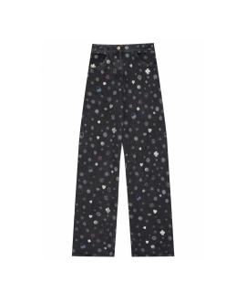 CHANEL Прямые джинсы