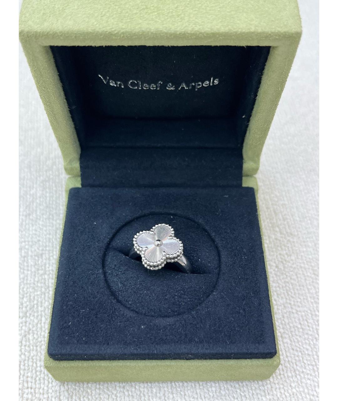 VAN CLEEF & ARPELS Серебряное кольцо из белого золота, фото 3