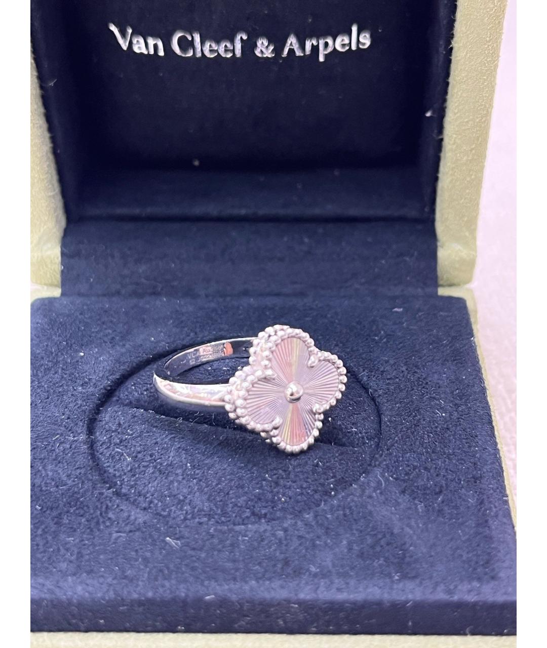 VAN CLEEF & ARPELS Серебряное кольцо из белого золота, фото 4