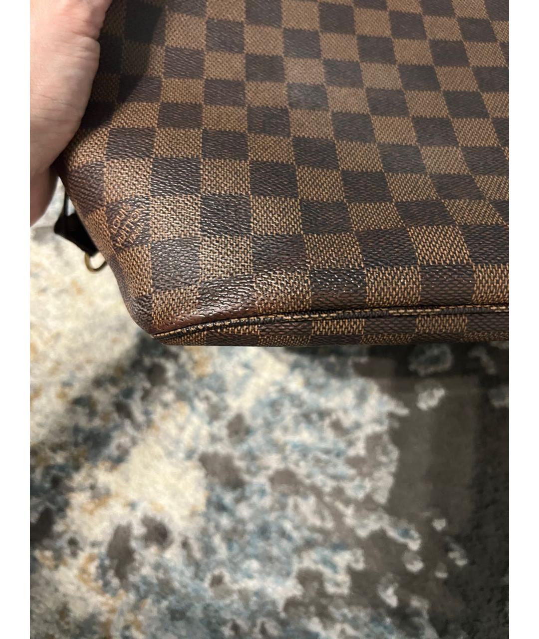 LOUIS VUITTON Коричневая сумка тоут, фото 8
