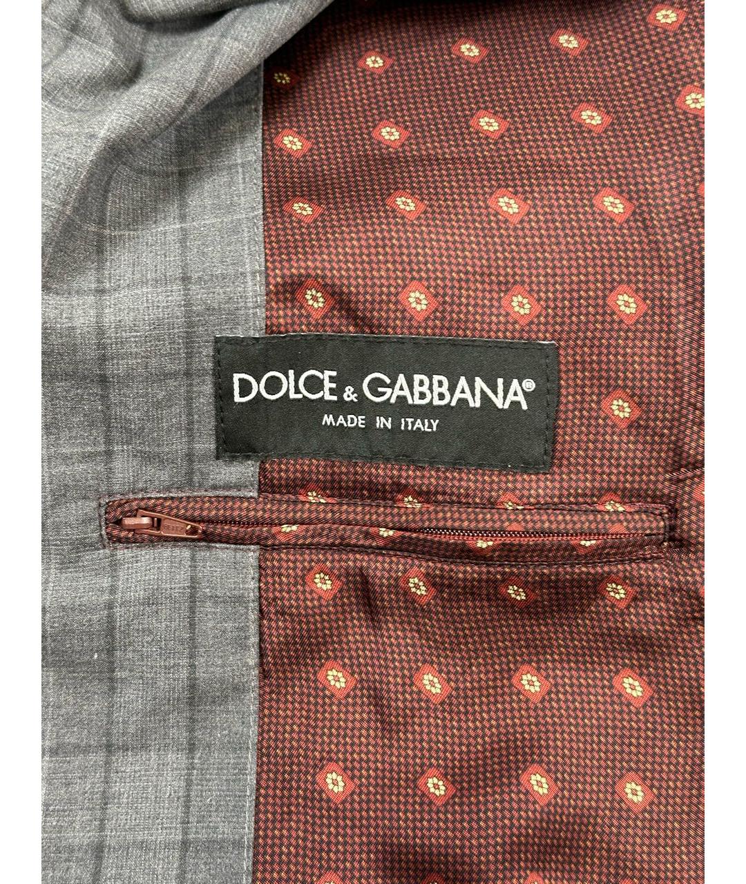 DOLCE&GABBANA Мульти хлопковая куртка, фото 4