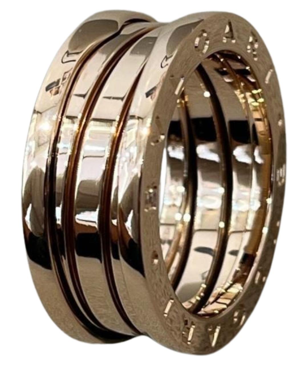 BVLGARI Золотое кольцо из розового золота, фото 1