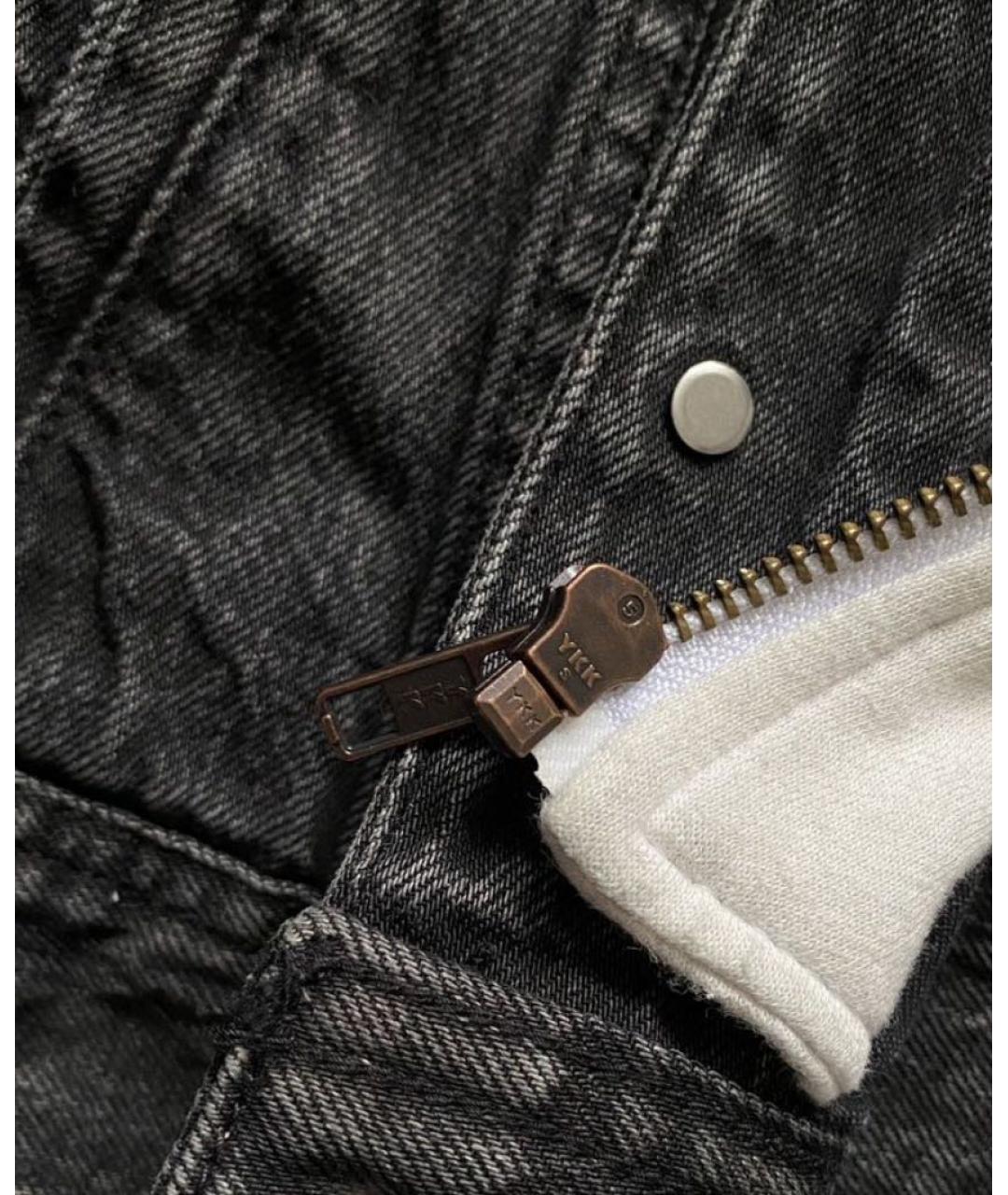 SUPREME Черная хлопковая куртка, фото 4