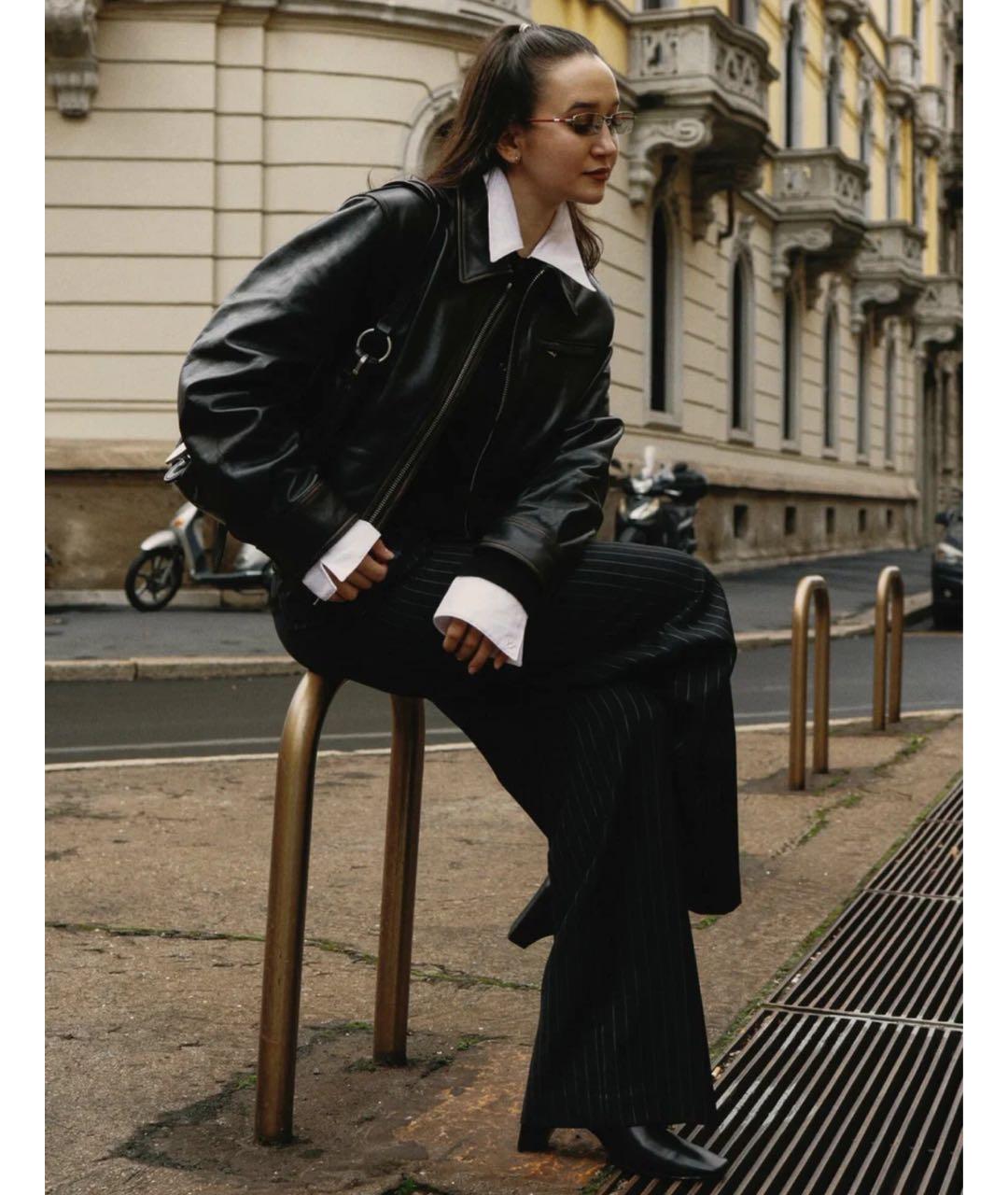 COPERNI Черные кожаные ботильоны, фото 4