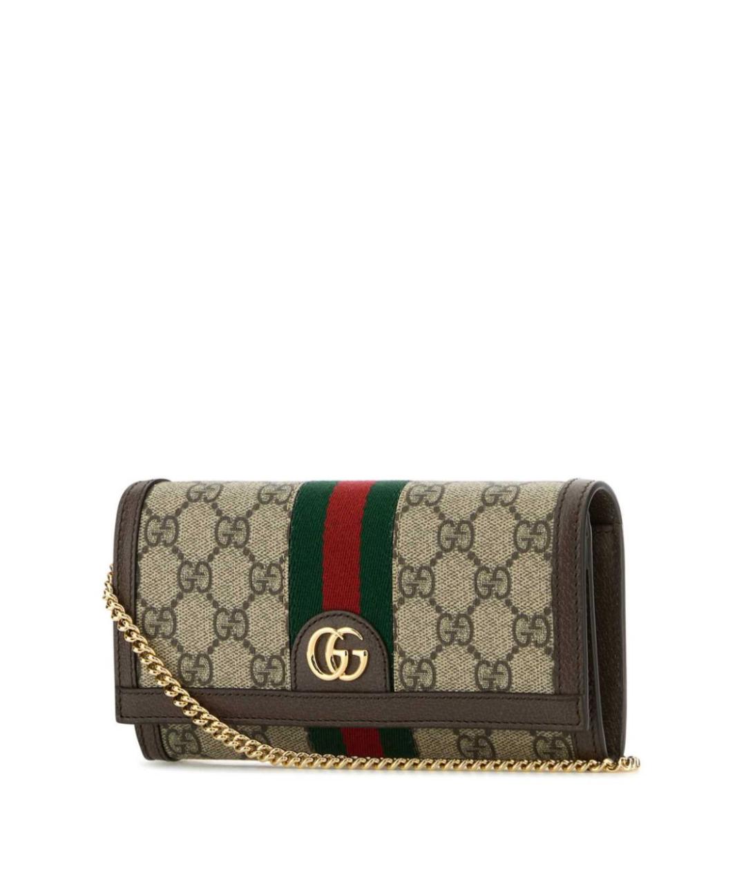 GUCCI Коричневая сумка через плечо, фото 3